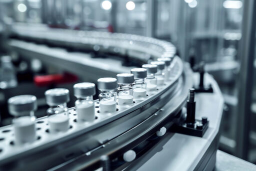 medical-development-laboratory-caucasian-female-scientist-looking-microscope